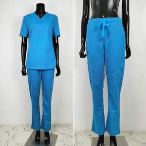 ชุดสครับเสื้อใส่ได้ทั้งชายและหญิงชุดเครื่องแบบพยาบาลสำหรับพนักงานในโรงพยาบาลทันสมัย - Product Image 2