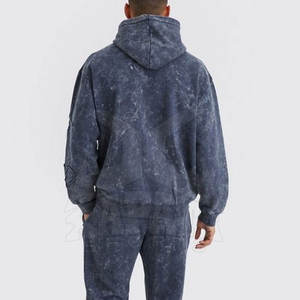 เสื้อวอร์มผู้ชายซักกรดสไตล์ใหม่ชุดวอร์มลำลองผลิตจากปากีสถาน - Product Image 2