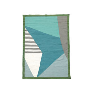 Alfombras de diseño moderno bordadas a mano de algodón 100% más vendidas, geométricas de lujo para sala de estar, baños de lujo, oración - Product Image 4