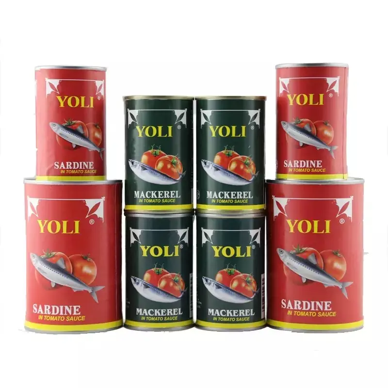 Quality Canned sardine in tomato sauce sardines in vegetable oil tuna canned sardine fish chili wholesale in Senegal and Nigeria