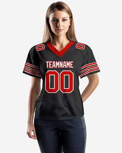 Venta caliente Camisetas de fútbol americano Camisetas de malla personalizadas Camiseta de equipo de rugby transpirable impresa sublimada - Product Image 3