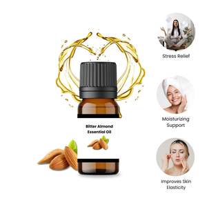 Aceite Esencial de Almendra Amarga |   100% Puro |   Aceite Esencial Puro |   Blanqueamiento |   Grado INCI |   Certificado por el USDA |   Destilado al vapor | - Product Image 2