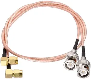 Cable coaxial RG316 de doble escudo, cable RF de alta frecuencia para transmisión de señal de baja pérdida y durabilidad - Product Image 6