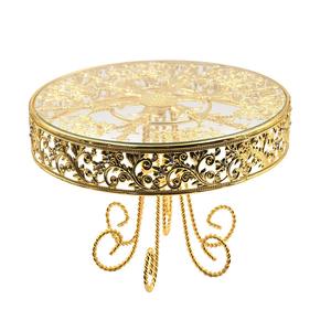 Soporte de latón puro para pastel de boda, soporte para tartas de diseño moderno de lujo, artesanía de alta calidad para decoración del hogar y Hotel, superventas - Product Image 2