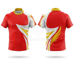 Maillot de rugby de qualité supérieure pour hommes, léger et respirant, idéal pour l'entraînement et les matchs - Product Image 5