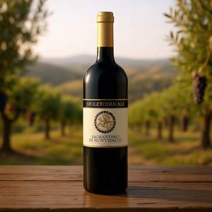 Sagrantino Di Montefalco DOCG Intense Reserve Style 750ml Red Italian <b>Wine</b> 6 Bottles Per Box-Spoleto Ducale - Product Image 3