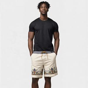 กางเกงกีฬาขาสั้นแบบสวมใส่สบาย แห้งเร็ว ระบายอากาศได้ดี เหมาะสำหรับออกกำลังกาย วิ่ง น้ำหนักเบา รับผลิตตามแบบ OEM ขายส่ง มีโลโก้สั่งทำได้ ไซส์ US - Product Image 1