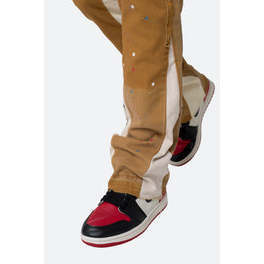 Denim évasé B243-Brun - Product Image 4