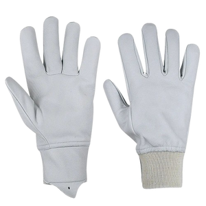 Gants de travail de conducteur en cuir de grain de peau de vache robustes de haute qualité doux confortable résistant à l'abrasion ignifuge-Caractéristiques de sécurité - Product Image 1