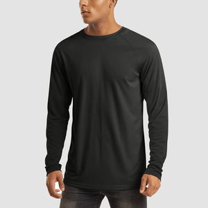 เสื้อรัดกล้ามเนื้อแขนยาวแบบเรียบ คุณภาพสูง แห้งเร็ว น้ำหนัก 220 กรัม รับผลิตแบบ OEM พิมพ์ลายตามสั่ง สำหรับทุกเพศ - Product Image 6