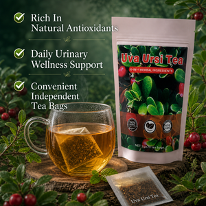 Tisane d'<span class=keywords><strong>Uva</strong></span> <span class=keywords><strong>Ursi</strong></span> Professionnelle OEM, Infusion Botanique, Marque Privée, Prix Usine en Gros, 2g, 20 Sachets, Nettoyant Quotidien - Product Image 2