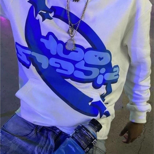 Venta al por mayor Crop Cut Edge Hoodies personalizado 3D puff impresión logo oversized recortada Raw Hem HOODIE para hombres mejor calidad Puff Print Hoodi - Product Image 6