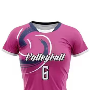 Uniforme de volley-ball durable, étiquette privée personnalisée, entraînement de match, vente en gros - Product Image 4