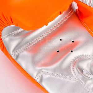 Guantes de Boxeo de Cuero para Hombre, Nuevo Estilo, con Cierre de Velcro, Diseño Personalizable, para Práctica de Artes Marciales - Product Image 4