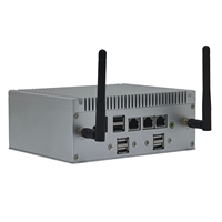Mini PC Intel J6412 sin Ventilador N6E-W, 2/3/4 Puertos LAN, DDR4 16 GB, 4K HDMI, Mini PC de Cuatro Núcleos para Hogar/Oficina/Negocios
