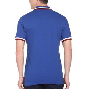 Maillot pour hommes personnalisé coupe ajustée pour chemises respirant à séchage rapide manches courtes polos de golf d'été sportifs conception solide et service OEM - Product Image 4