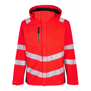 Vestes de sécurité imperméables à haute visibilité pour hommes, en softshell, avec bande réfléchissante - Product Image 3
