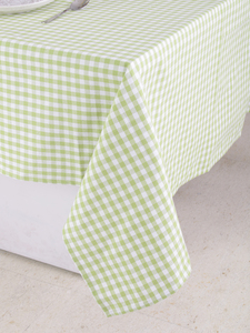 100% Cotton màu xanh lá cây kiểm tra bảng vải sang trọng vuông dệt Khăn trải bàn đám cưới ăn người lớn Nhà Bên nhà bếp nhà hàng - Product Image 5