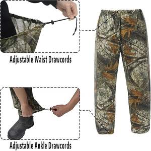 Traje de apicultura, mono de trabajo, ropa de protección solar antimosquitos con capucha transpirable para caza y Apicultura - Product Image 4