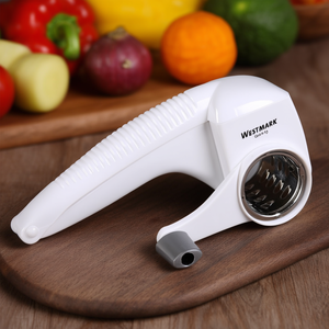 Rallador 'Trio' de WESTMARK, Herramienta para Frutas y Verduras con 3 Tambores para Pelar y Rebanar Fácilmente - Product Image 3