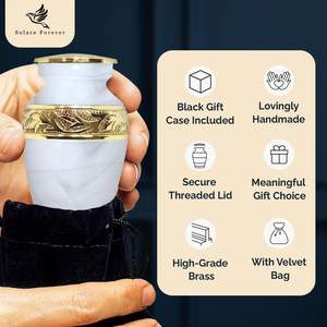 Small Urns for Human <b>Ashes</b> <b>Keepsake</b> urns for women and mens - Product Image 4