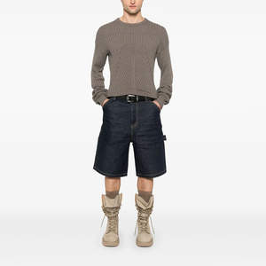 Shorts en jean vintage amples pour hommes, style streetwear d'été, coupe décontractée, prix abordable - Product Image 2