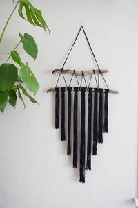 Tapiz decorativo elegante y acogedor para colgar en la pared de hilo de dos tonos hecho a mano para dormitorio, sala de estar u oficina - Product Image 6