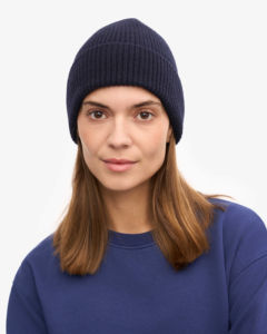 Gorro de invierno de alta calidad Unisex 100% algodón Color sólido diseño personalizado moda superventas para hombres y mujeres - Product Image 2