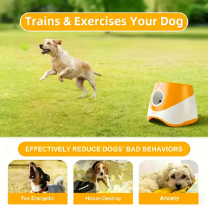 Giocattolo interattivo per animali domestici, lancio automatico di palline da Tennis per lanciare palline da Tennis per cani - Product Image 6