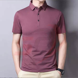 Polo en coton avec Logo personnalisé de haute qualité pour homme - Product Image 4