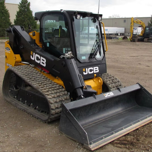 2024 JCB 270T skid Loader Factory Price Mini Crawler Skid Steer Loader <b>Stand</b> on Tracked Loader CE with Attachments - Product Image 3