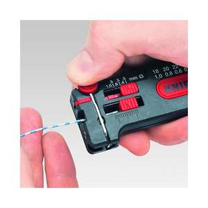 Herramienta de Pelado de Cables Knipex Mini, Pinza Eficiente para Proyectos Pequeños - Product Image 3