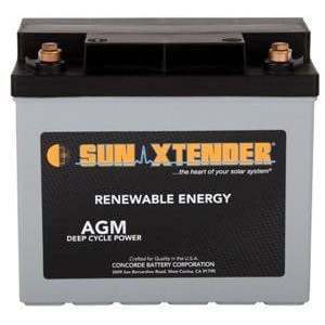 แบตเตอรี่คอนคอร์ด PVX-490T แบบตะกั่ว-กรดปิดผนึก AGM 250Ah สำหรับอินเวอร์เตอร์และรถกอล์ฟ - Product Image 3
