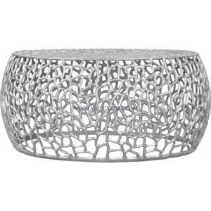 Table basse de forme ronde en plaqué or pur vintage Mobilier de chambre à coucher Mobilier de table basse moderne pour meubles d'hôtel - Product Image 6