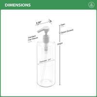 Distributeur rechargeable de bouteille de pompe en plastique PET carré de 1000ml pour l'emballage cosmétique liquide de shampooing Lotion savon usine du Vietnam