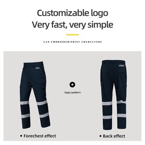 กางเกงปีนเขากลางแจ้งผู้ชายกางเกงผ้าโพลีเอสเตอร์ทนทานต่อการสึกหรอกางเกงคาร์โก้ออกแบบได้ตามต้องการ - Product Image 2