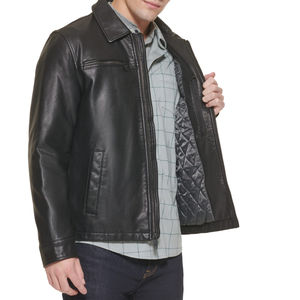 Chaqueta de Cuero Delgada a Precio Económico para Hombre 2026, Chaqueta de Lona Personalizada de Moda al por Mayor, Chaqueta de Cuero al Mejor Precio para Hombre - Product Image 6