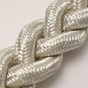 Cordones de sombrero ligeros de calidad superior hechos a medida Material de nailon y poliéster duradero de color sólido - Product Image 6