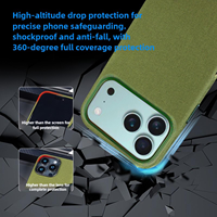 Étui de téléphone portable à motif tissé Tech à la mode pour IPhone 16 17 Pro Max étui 17 Air téléphone portable couverture antichoc accessoires de téléphone
