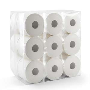 Rollos de Papel Higiénico Desechables Ecológicos de Marca Personalizada, Paquete a Granel, Papel Higiénico Suave y Resistente de Pulpa Virgen - Product Image 6