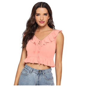 Hauts courts exclusifs à forte demande de la boutique indienne Premium, vêtements de fête et Western ordinaires tricotés confortables - Product Image 1