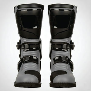 Botas de Motociclismo de Cuero Nuevas, Botas Cortas de Motociclismo para Carreras, Fabricación de Calzado - Product Image 1