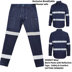 Vêtements de travail personnalisés de haute qualité avec bandes réfléchissantes uniformes d'usine en gros vêtements de Protection du travail pour une utilisation en entreprise - Product Image 3