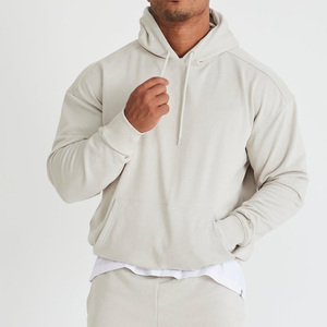 OEM 100% sweats à capuche surdimensionnés en coton épais imprimé fabricants unisexe Streetwear pull graphique personnalisé sweats à capuche pour hommes - Product Image 5