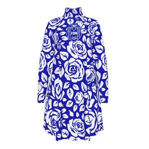 Zeta Phi Beta Robe à col haut avec manches longues - Product Image 1