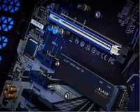 SSD hitam SSD SN850X PCIe M.2 2280 SSD 4TB, baru untuk bermain game desktop dan laptop