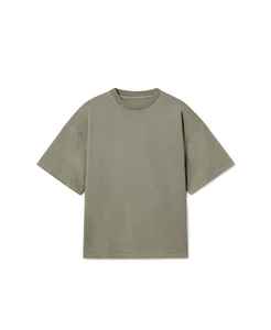 Camisetas de Punto 100% Algodón para Hombre de la Mejor Calidad, Logotipo Personalizado, Impresión por Sublimación, Manga Regular, Hombro Caído, Ropa Urbana - Product Image 4