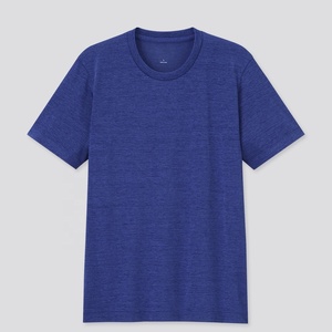 Vêtements pour hommes de qualité T-shirt en jersey 100% coton à manches courtes T-shirt d'été solide et respirant Service OEM disponible - Product Image 6