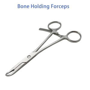 Mini fórceps ortopédicos de sujeción de hueso dentado, fórceps de reducción de hueso, instrumento quirúrgico de acero inoxidable de Surgiright - Product Image 2
