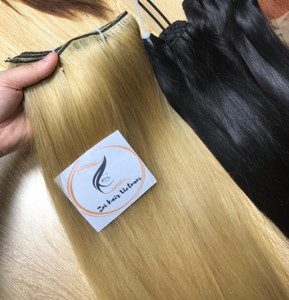 Extensions de cheveux vietnamiens ZOI HAIR de haute qualité, lisses et soyeux, en cheveux vierges Remy, double trame, non traités, 8-30 pouces, couleur naturelle. - Product Image 1